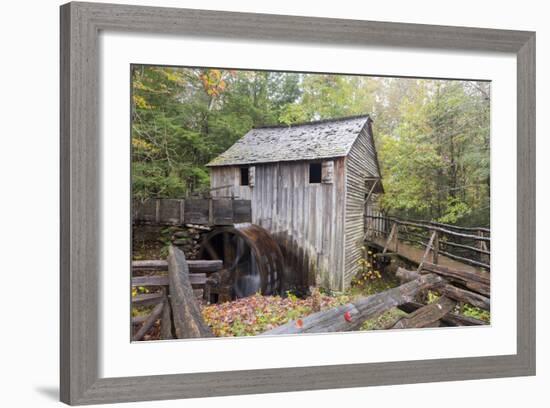 Tennessee, Great Smoky Mountains, Cades Cove, John P. Cable Grist Mill-Jamie & Judy Wild-Framed Photographic Print