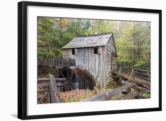 Tennessee, Great Smoky Mountains, Cades Cove, John P. Cable Grist Mill-Jamie & Judy Wild-Framed Photographic Print