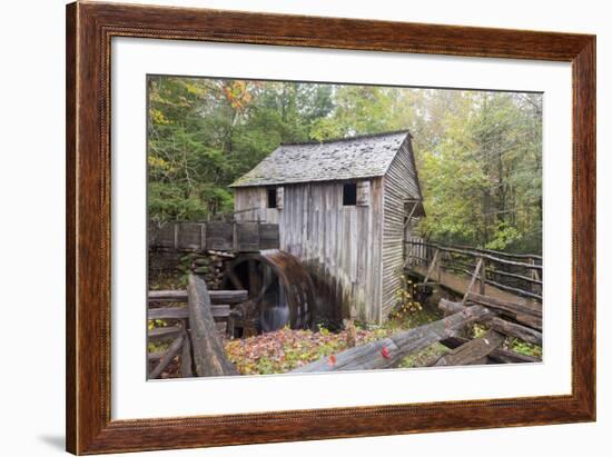 Tennessee, Great Smoky Mountains, Cades Cove, John P. Cable Grist Mill-Jamie & Judy Wild-Framed Photographic Print