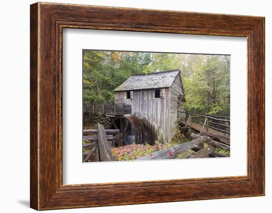 Tennessee, Great Smoky Mountains, Cades Cove, John P. Cable Grist Mill-Jamie & Judy Wild-Framed Photographic Print