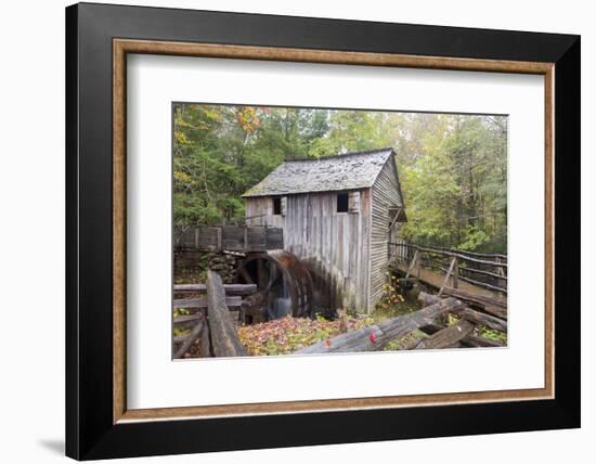 Tennessee, Great Smoky Mountains, Cades Cove, John P. Cable Grist Mill-Jamie & Judy Wild-Framed Photographic Print