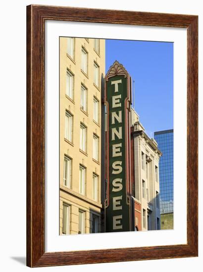 Tennessee Theater on Gay Street, Knoxville, Tennessee, United States of America, North America-Richard Cummins-Framed Photographic Print