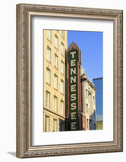 Tennessee Theater on Gay Street, Knoxville, Tennessee, United States of America, North America-Richard Cummins-Framed Photographic Print