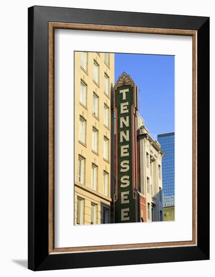 Tennessee Theater on Gay Street, Knoxville, Tennessee, United States of America, North America-Richard Cummins-Framed Photographic Print