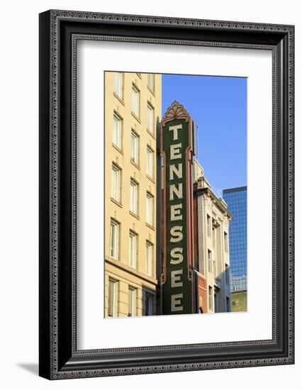 Tennessee Theater on Gay Street, Knoxville, Tennessee, United States of America, North America-Richard Cummins-Framed Photographic Print