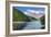 Tennessee - View of Watauga Lake and Dam-Lantern Press-Framed Art Print