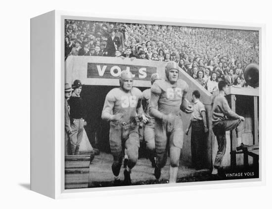 Tennessee Volunteers Football Team-null-Framed Stretched Canvas