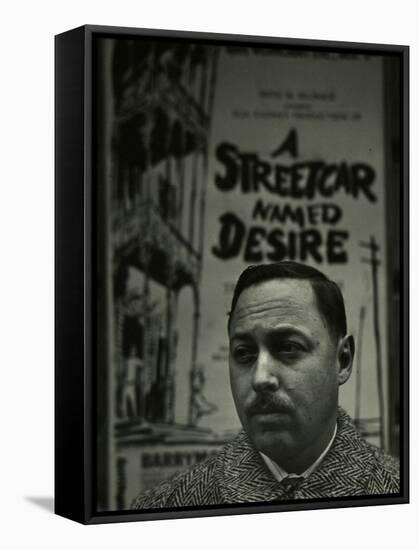 Tennessee Williams-W^ Eugene Smith-Framed Premier Image Canvas