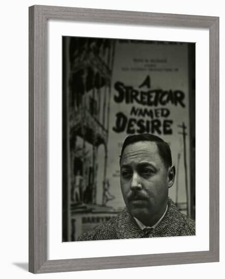 Tennessee Williams-W^ Eugene Smith-Framed Premium Photographic Print