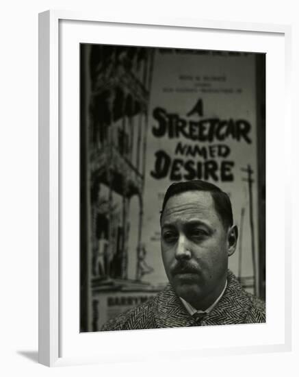 Tennessee Williams-W^ Eugene Smith-Framed Premium Photographic Print