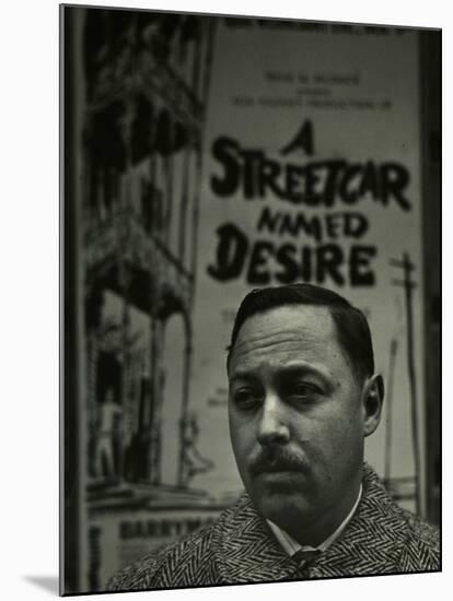 Tennessee Williams-W^ Eugene Smith-Mounted Premium Photographic Print