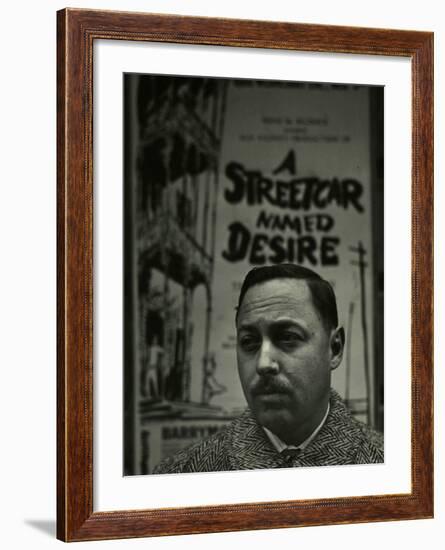 Tennessee Williams-W^ Eugene Smith-Framed Premium Photographic Print