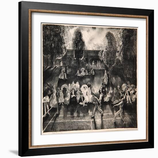 Tennis, 1920-George Wesley Bellows-Framed Giclee Print