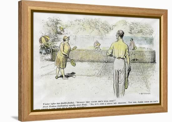 Tennis, 1931-Atsmith-Framed Premier Image Canvas