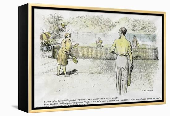 Tennis, 1931-Atsmith-Framed Premier Image Canvas