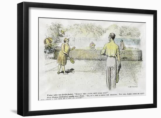 Tennis, 1931-Atsmith-Framed Giclee Print