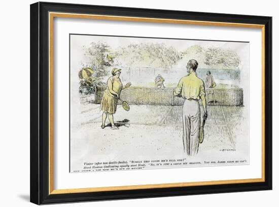 Tennis, 1931-Atsmith-Framed Giclee Print