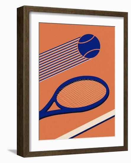 Tennis 80S-Rosi Feist-Framed Giclee Print