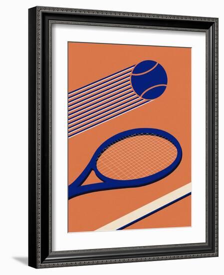 Tennis 80S-Rosi Feist-Framed Giclee Print