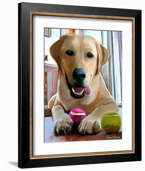 Tennis Anyone?-Robert Mcclintock-Framed Art Print