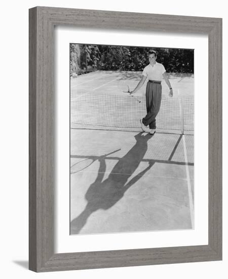 Tennis Anyone-null-Framed Photo