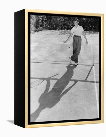 Tennis Anyone-null-Framed Stretched Canvas