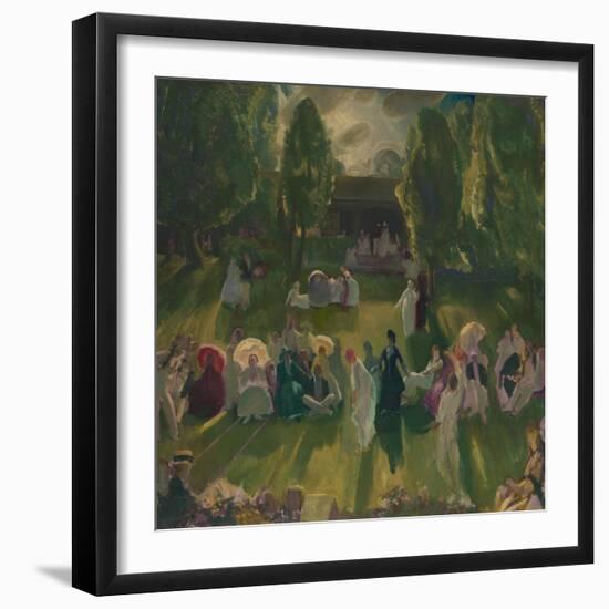 Tennis at Newport, 1919-George Wesley Bellows-Framed Giclee Print