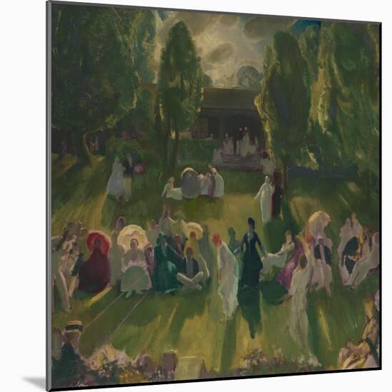 Tennis at Newport, 1919-George Wesley Bellows-Mounted Giclee Print