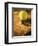 Tennis Ball and Wood Racket-Tom Grill-Framed Photographic Print