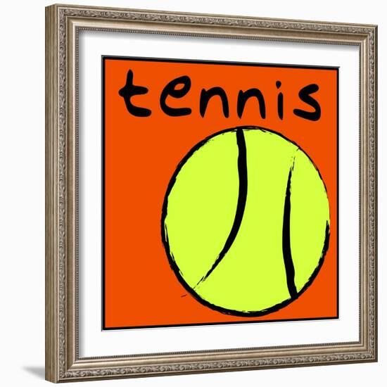 Tennis Ball-null-Framed Giclee Print