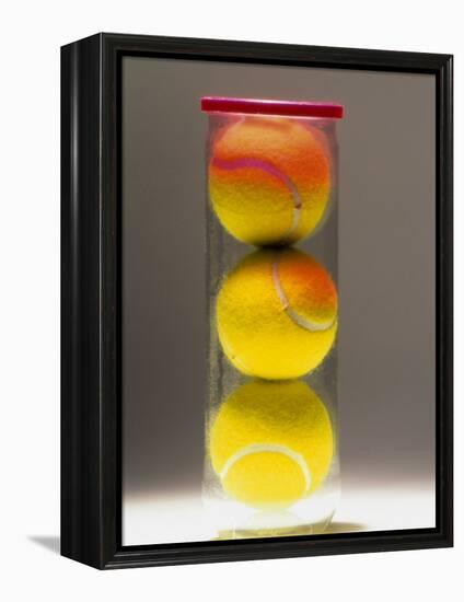 Tennis Balls in a Container-null-Framed Premier Image Canvas