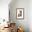 Tennis Cat, 2021 (Digital)-Florent Bodart-Framed Giclee Print displayed on a wall