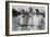 Tennis Champions Vincent Richards, Bill Tilden, and Bill Johnston in the 1920s-null-Framed Premium Photographic Print