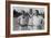 Tennis Champions Vincent Richards, Bill Tilden, and Bill Johnston in the 1920s-null-Framed Premium Photographic Print