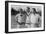 Tennis Champions Vincent Richards, Bill Tilden, and Bill Johnston in the 1920s-null-Framed Premium Photographic Print