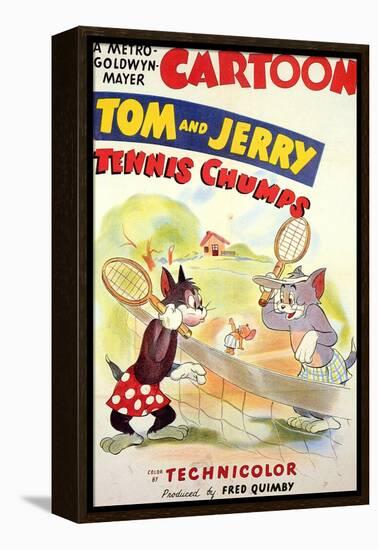 Tennis Chumps, 1949-null-Framed Stretched Canvas