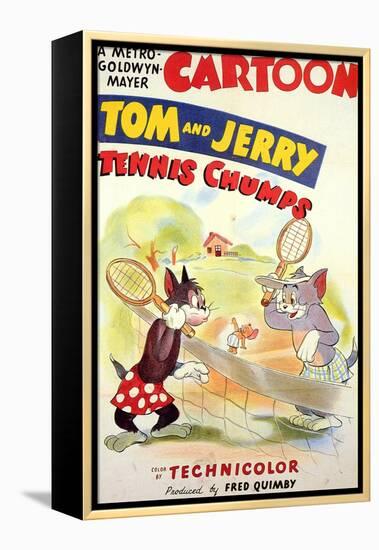 Tennis Chumps, 1949-null-Framed Stretched Canvas