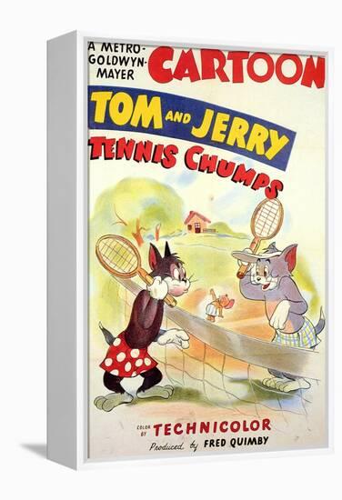 Tennis Chumps, 1949-null-Framed Stretched Canvas