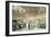 Tennis Court Oath, June 20 1789, Paris-Jacques-Louis David-Framed Giclee Print