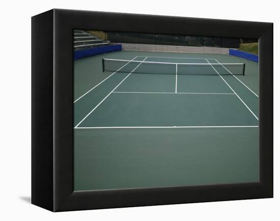 Tennis Court-null-Framed Premier Image Canvas