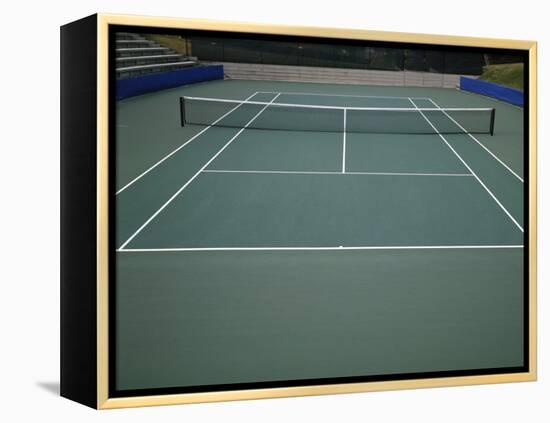 Tennis Court-null-Framed Premier Image Canvas