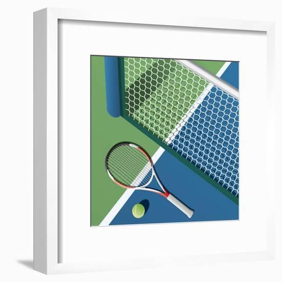 Tennis Court-Nikola Knezevic-Framed Art Print