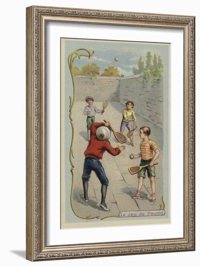 Tennis Court-null-Framed Giclee Print