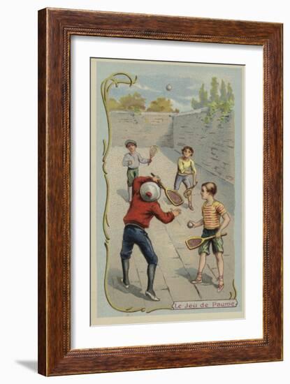 Tennis Court-null-Framed Giclee Print