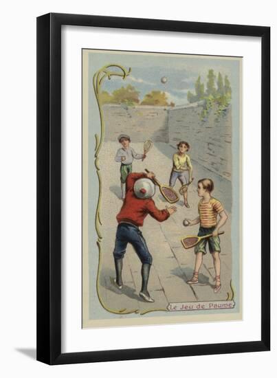 Tennis Court-null-Framed Giclee Print