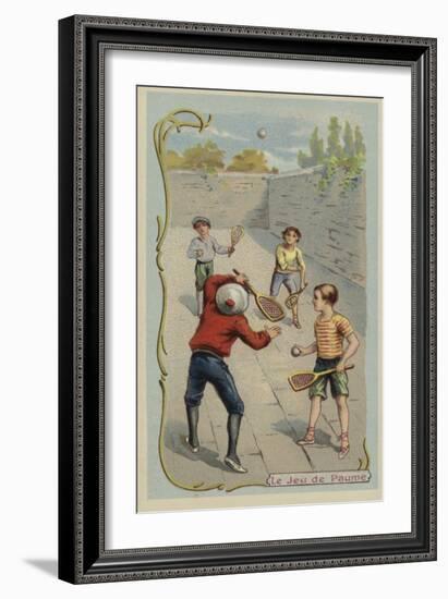 Tennis Court-null-Framed Giclee Print