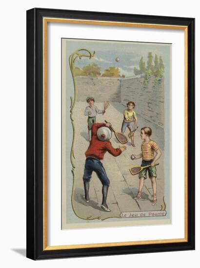 Tennis Court-null-Framed Giclee Print