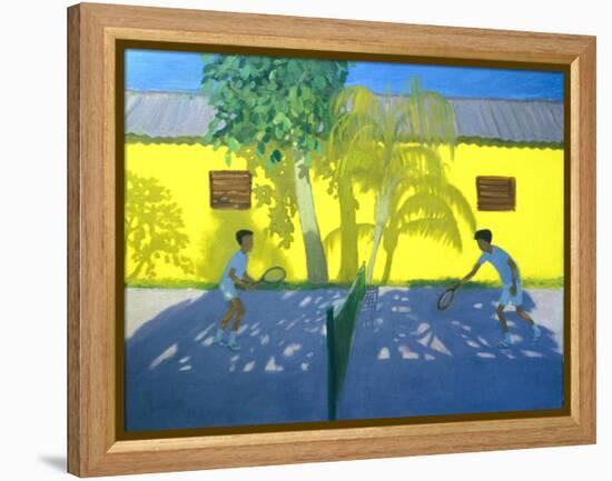 Tennis Cuba, 1998-Andrew Macara-Framed Premier Image Canvas