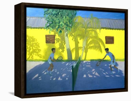 Tennis Cuba, 1998-Andrew Macara-Framed Premier Image Canvas