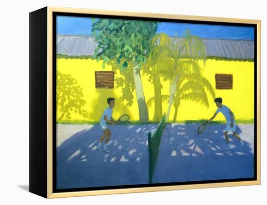 Tennis Cuba, 1998-Andrew Macara-Framed Premier Image Canvas